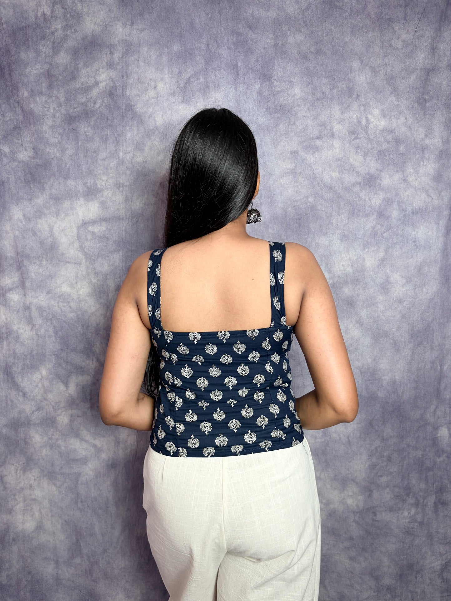 STARLIT BLOOM TOP