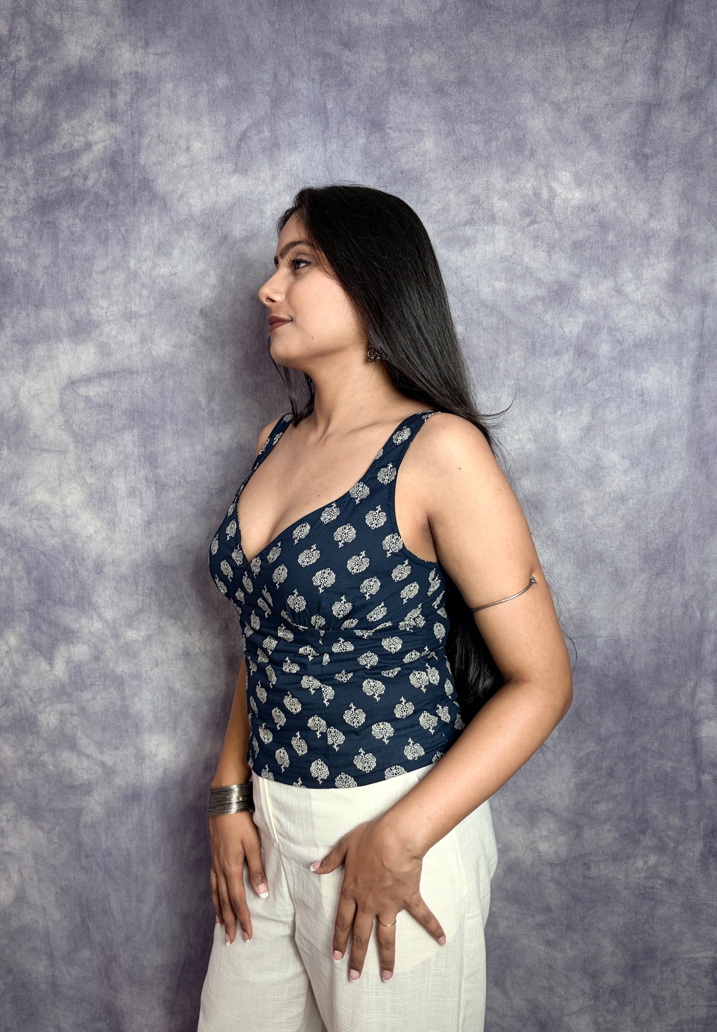 STARLIT BLOOM TOP
