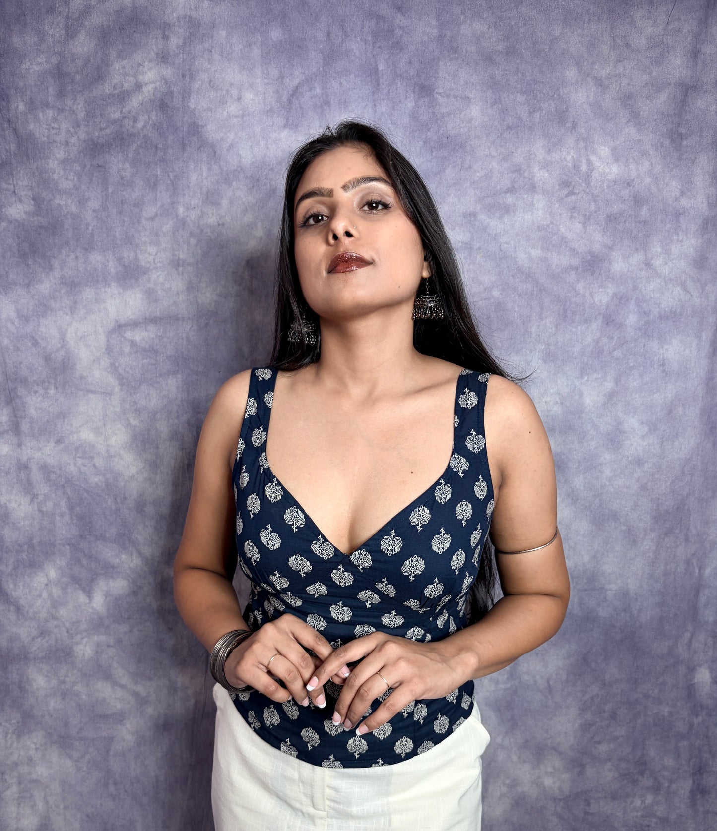 STARLIT BLOOM TOP