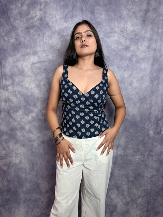 STARLIT BLOOM TOP