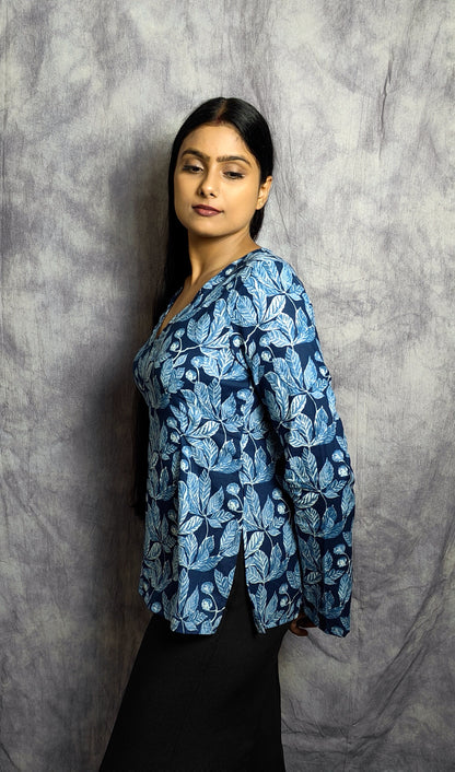 BLUVIA BELL SLEEVE KURTI