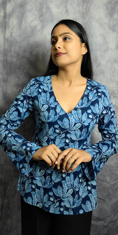 BLUVIA BELL SLEEVE KURTI