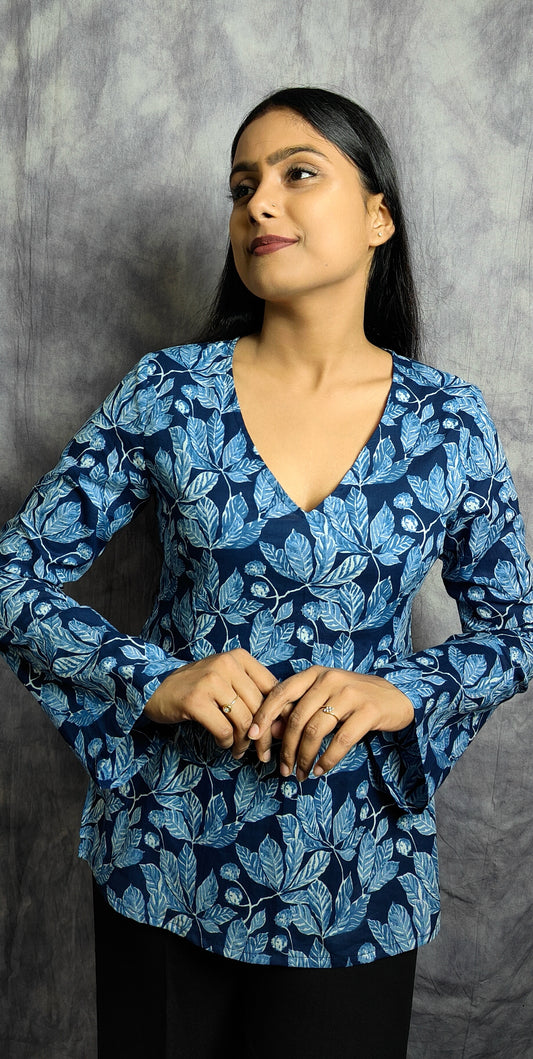 BLUVIA BELL SLEEVE KURTI