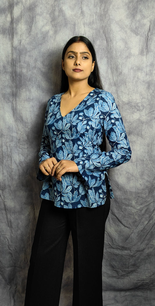 BLUVIA BELL SLEEVE KURTI