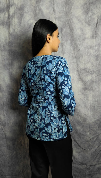 BLUVIA BELL SLEEVE KURTI