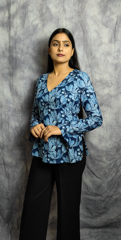 BLUVIA BELL SLEEVE KURTI